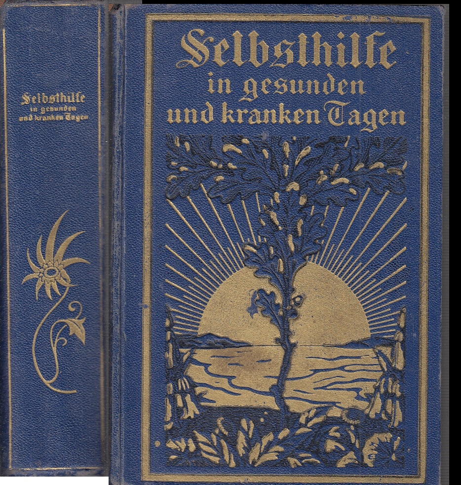 LZ- SELBSTHILTE IN GESUNDEN UND KRANKEN TAGEN- GROTTEN- SANITAS--- 1920- C-XFS11