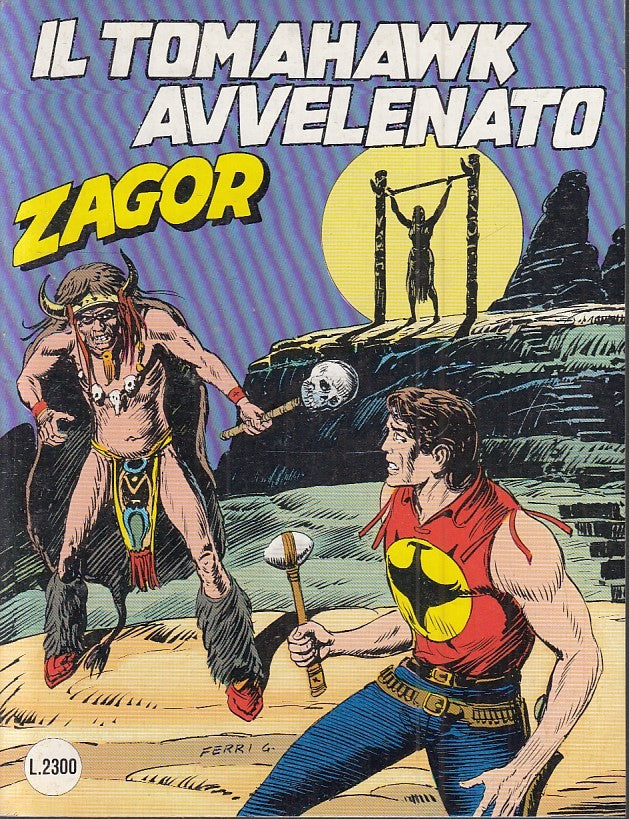 FB- ZENITH ZAGOR N.376 ORIGINALE EDICOLA -- BONELLI - 1992 - B - SBX