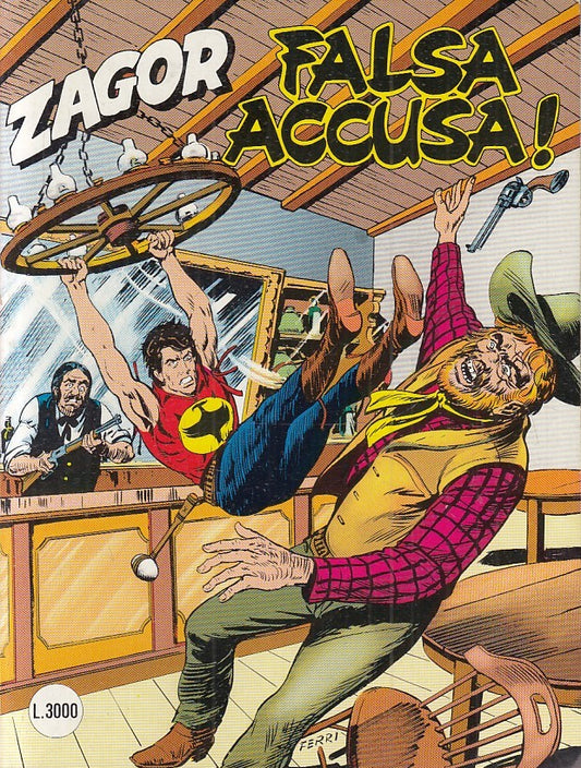 FB- ZENITH ZAGOR N.424 ORIGINALE EDICOLA -- BONELLI - 1996 - B - SBX