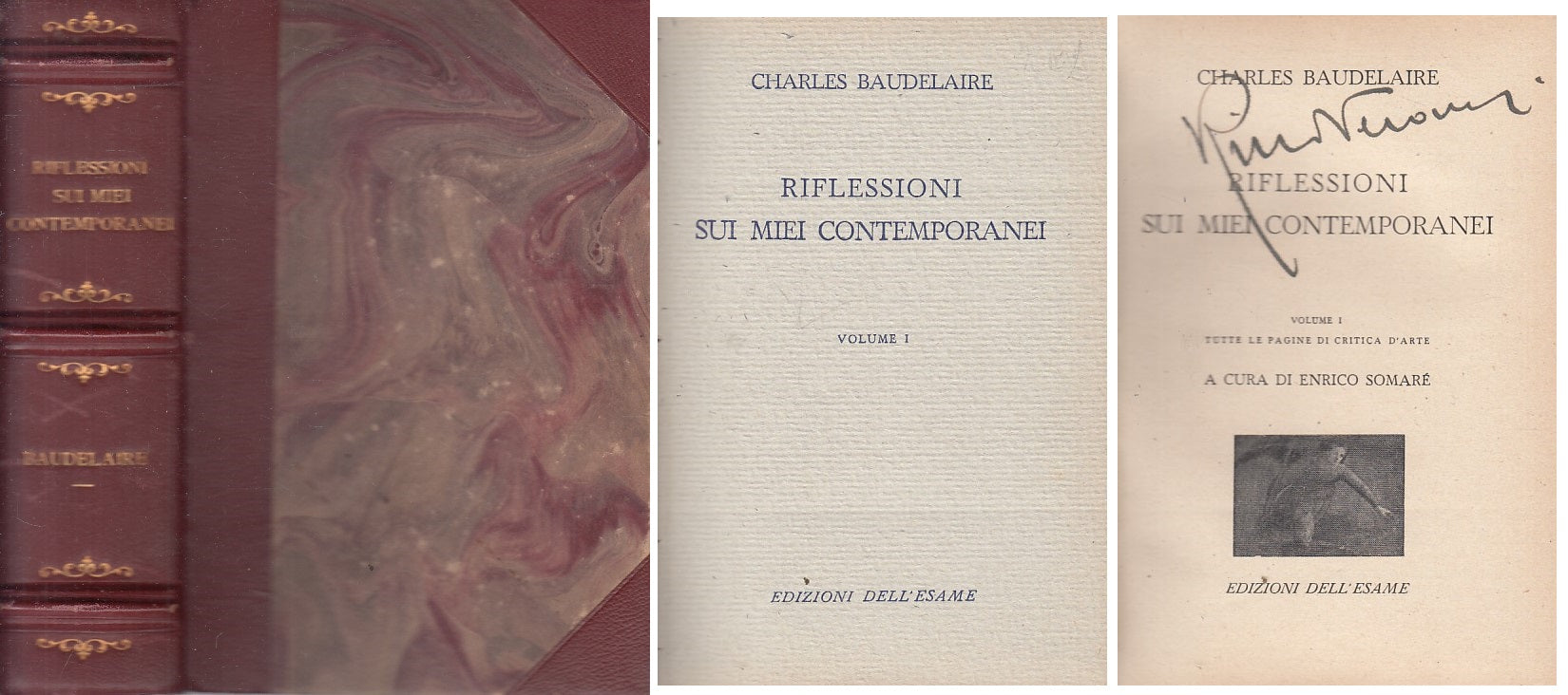 LS- RIFLESSIONI SUI MIEI CONTEMPORANEI - BAUDELAIRE - ESAME--- 1945 - C - ZFS423