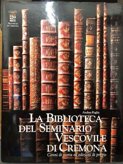 LS- BIBLIOTECA SEMINARIO VESCOVILE STORIA- FOGLIA- CREMONA --- 2004 - CS - YFS54