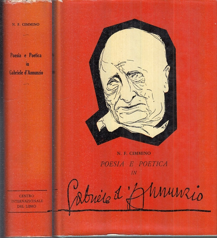 LS- POSIA E POETICA IN GABRIELE D'ANNUNZIO - CIMMINO ---- 1959 - CS - XFS90