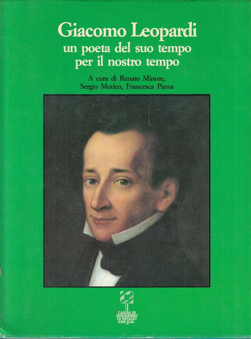 LS- GIACOMO LEOPARDI POETA SUO TEMPO PER NOSTRO TEMPO-- RE--- 1988 - CS - YFS814