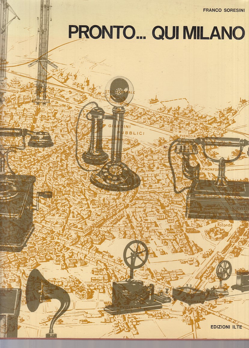 LZ- PRONTO QUI MILANO TELECOMUNICAZIONI LOMBARDIA -- ILTE --- 1971 - CS - YFS811