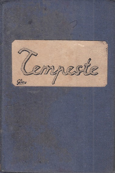 LZ- TEMPESTE - ADA NEGRI - TREVES --- 1925 - C - YFS3961