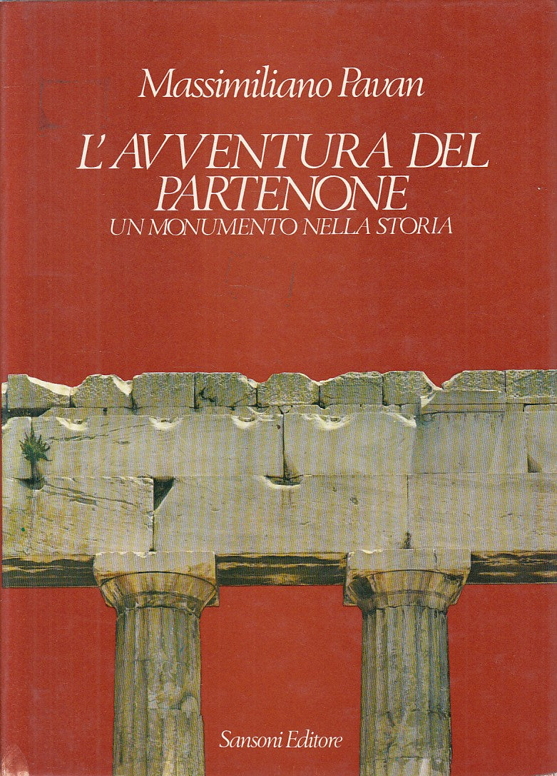 LS- L'AVVENTURA DEL PARTENONE MONUMENTO - PAVAN - SANSONI --- 1983 - CS - YFS825