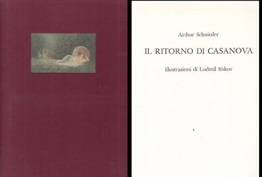 LS- IL RITORNO DI CASANOVA - SCHNITZLER SISKOV -- OLIVETTI -- 1985 - C - YFS830