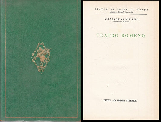 LZ- TEATRO ROMENO - MITITELU - NUOVA ACCADEMIA- TEATRO MONDO-- 1960 - CS - YFS12