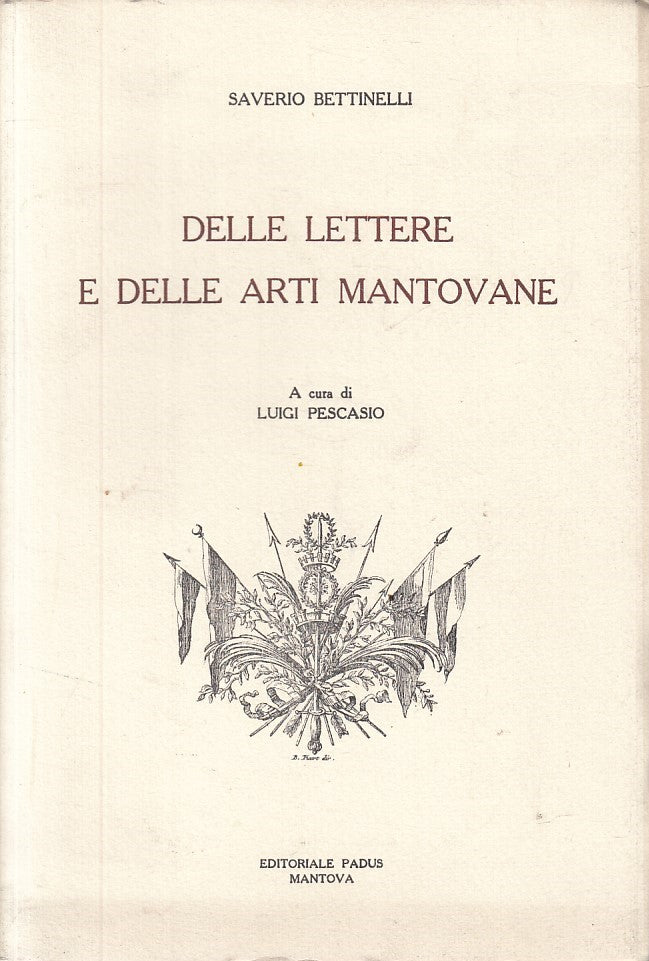 LS- LETTERE E ARTI MANTOVANE - BETTINELLI PESCASIO - MANTOVA--- 1980 - B - YFS21