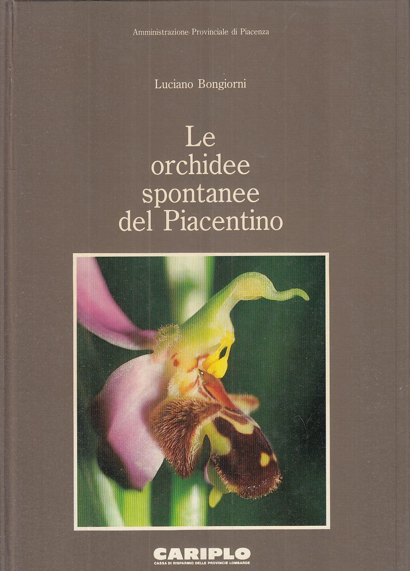 LZ- ORCHIDEE SPONTANEE DEL PIACENTINO- BONGIORNI- GRAFICA UNO--- 1989- C- YFS870