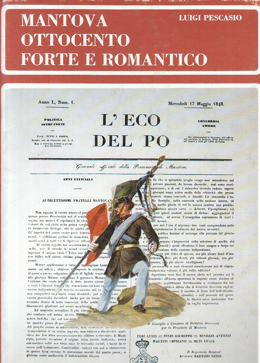 LS- MANTOVA OTTOCENTO FORTE E ROMANTICO - PESCASIO - PADUS--- 1983 - CS - YFS876