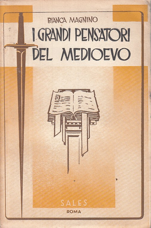 LS- I GRANDI PENSATORI DEL MEDIOEVO - MAGNINO - SALES --- 1941 - B - ZFS224