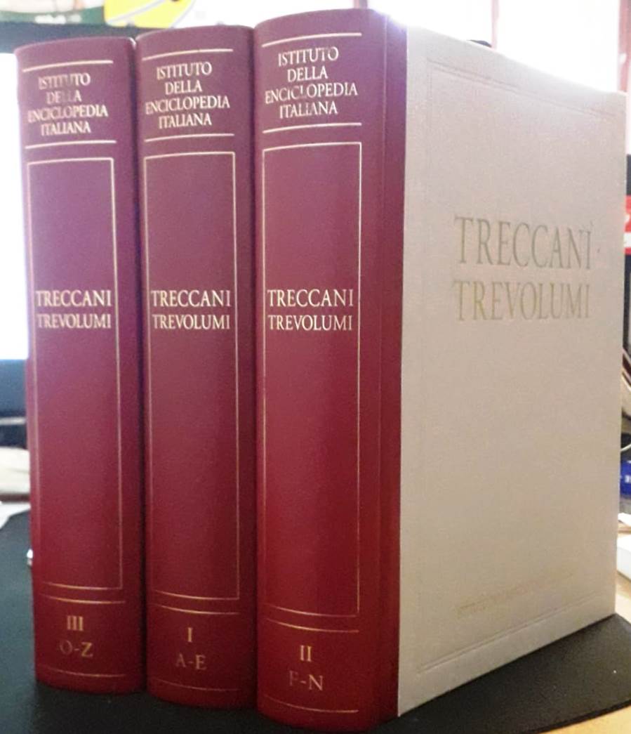 LZ-TRECCANI TREVOLUMI 1/3 OPERA COMPLETA-- ENCICLOPEDIA ITALIANA--- 2007- C- ZFS