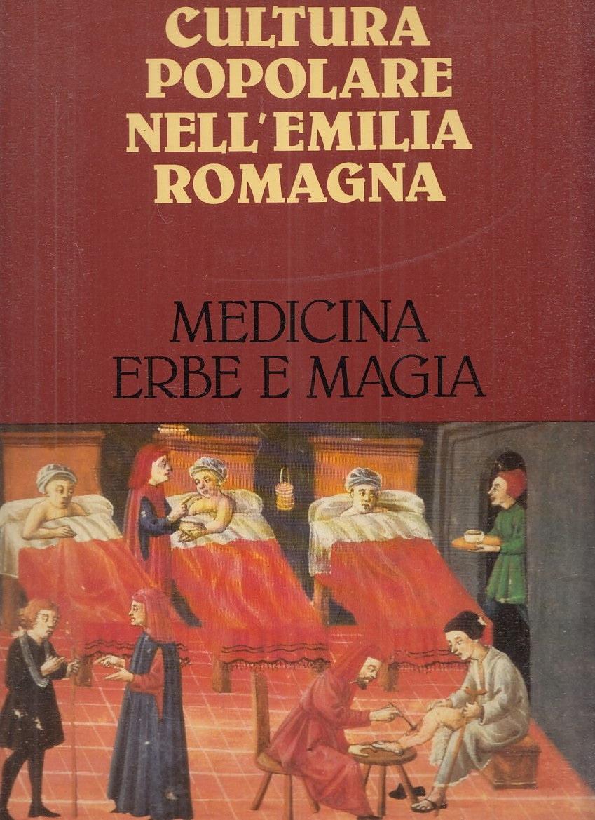 LZ- MEDICINA ERBE E MAGIA. EMILIA ROMAGNA  -- AMILCARE PIZZI--- 1981- CS- YFS898