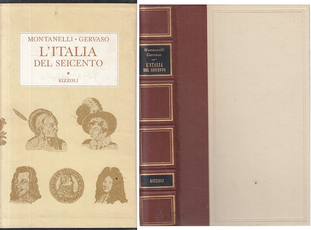 LS- L'ITALIA DEL SEICENTO - MONTANELLI GERVASO - RIZZOLI --- 1969 - C - YFS590