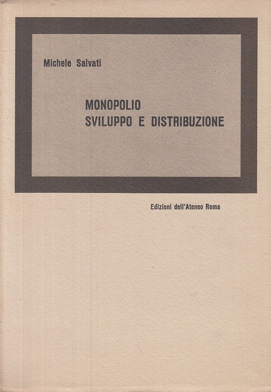 LZ- MONOPOLIO SVILUPPO DISTRIBUZIONE - SALVATI- DELL'ATENEO--- 1971 - B - YFS415