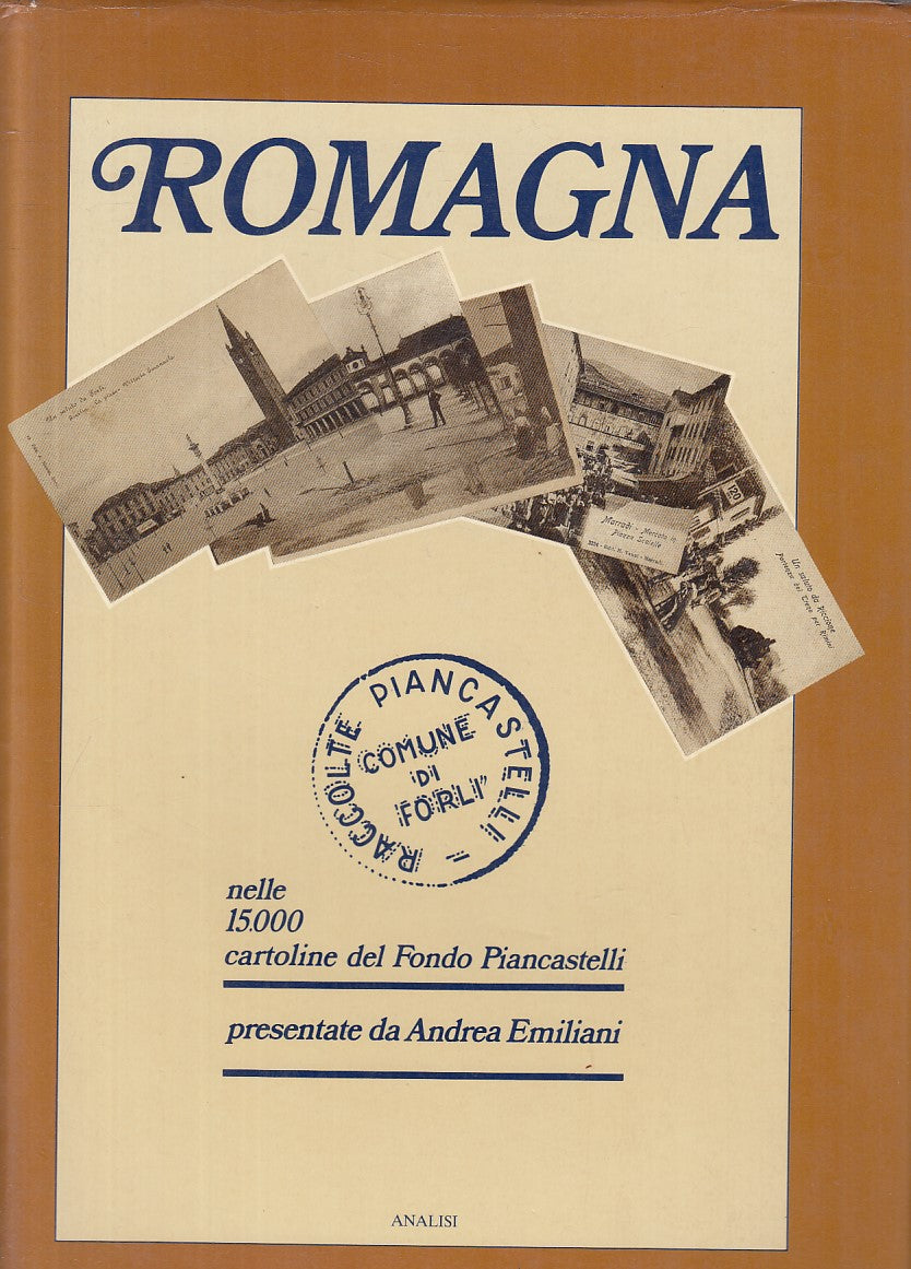 LZ- ROMAGNA 15000 CARTOLINE FONDO PIANCATRELLI -- ANALISI --- 1988 - CS - YFS926