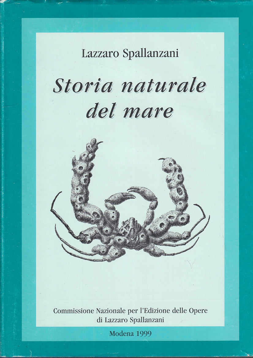 LS- STORIA NATURALE DEL MARE TAVOLE - LAZZARO SPALLANZANI ---- 2000 - CS- ZFS691