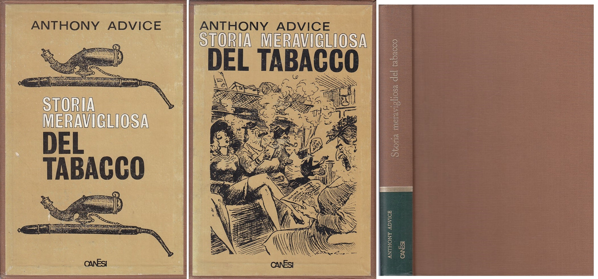 LZ- STORIA MERAVIGLIOSA DEL TABACCO - ADVICE - CANESI --- 1965 - C - ZFS307