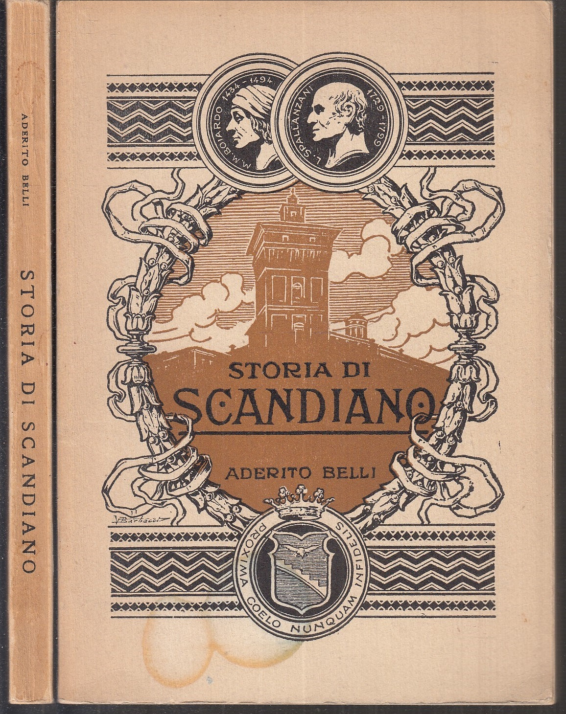 LS- STORIA DI SCANDIANO - ADERITO BELLI - NOTARI E FIGLI  --- 1966 - B - XFS111