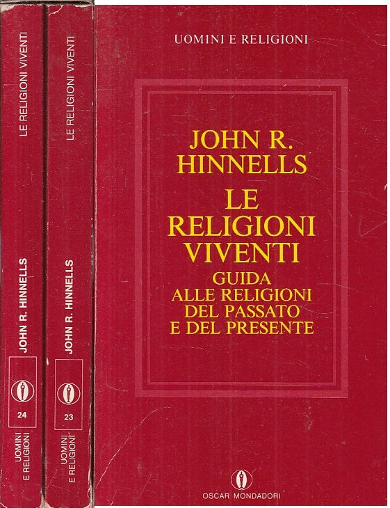 LS- LE RELIGIONI VIVNETI 2 VOLUMI - HINNELLS - MONDADORI --- 1991 - B - ZFS328