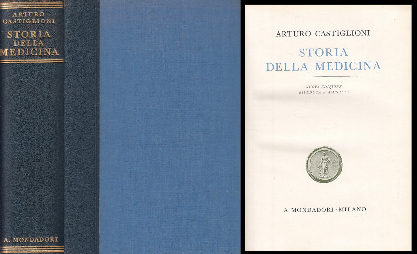 LZ- STORIA DELLA MEDICINA - CASTIGLIONI - MONDADORI --- 1936 - C - ZFS124