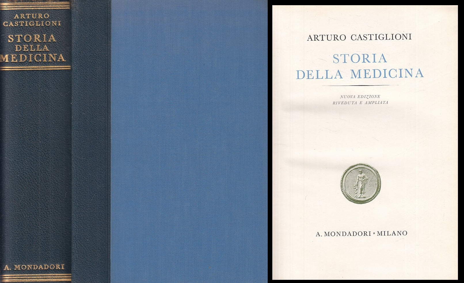 LZ- STORIA DELLA MEDICINA - CASTIGLIONI - MONDADORI --- 1936 - C - ZFS124