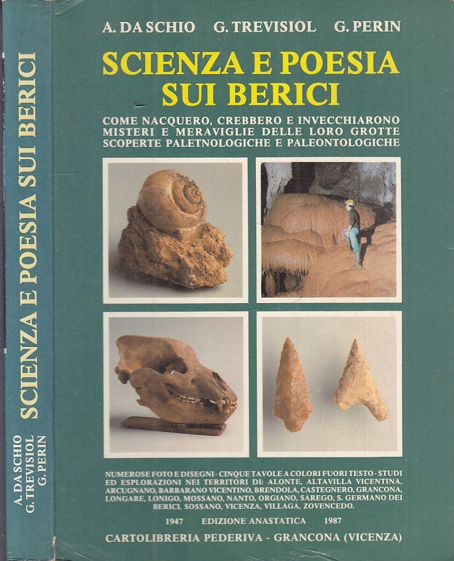 LZ-SCIENZA E POESIA SUI BERICI ANASTATICA - TREVISIOL PERIN---- 1987 - B- XFS106