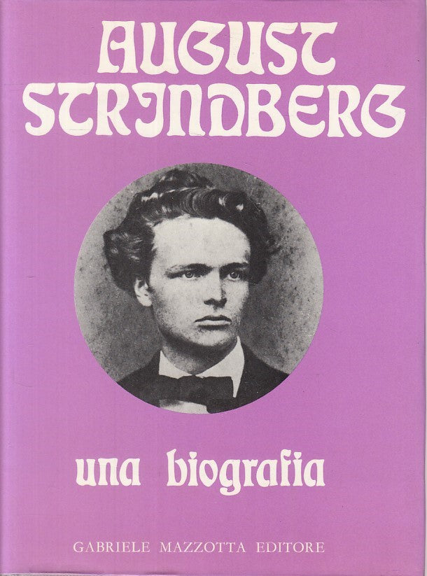 LS- AUGUST STRINDBERG BIOGRAFIA - JANNI - MAZZOTTA --- 1970 - CS - YFS566