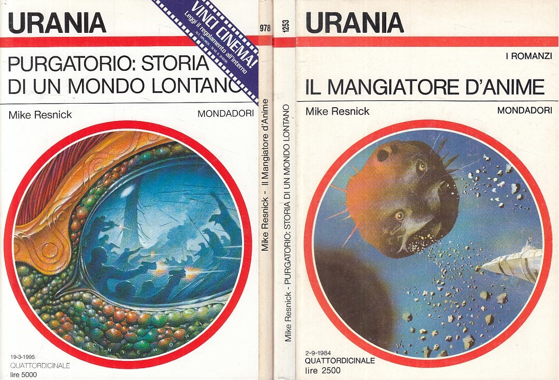 LF- URANIA N.978 1253 MANGIATORE D'ANIME PURGATORIO- RESNICK- MONDADORI- 1984- B