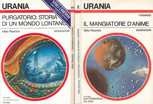 LF- URANIA N.978 1253 MANGIATORE D'ANIME PURGATORIO- RESNICK- MONDADORI- 1984- B