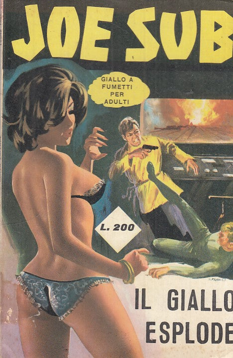 FP- JOE SUB N.27 IL GIALLO ESPLODE -- EDITRICE MAGA - 1967 - B - TBX