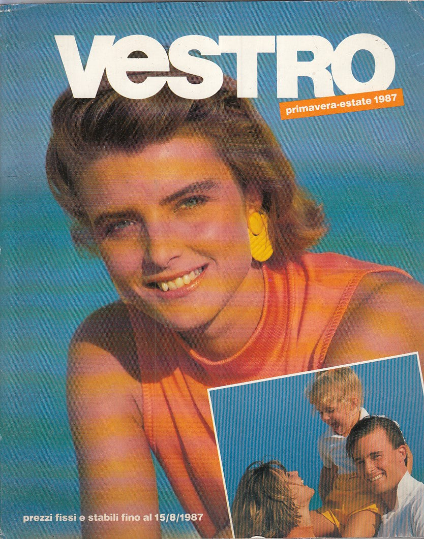 LZ- VESTRO CATALOGO MODA PRIMAVERA ESTATE -- VESTRO --- 1987 - B - YFS954