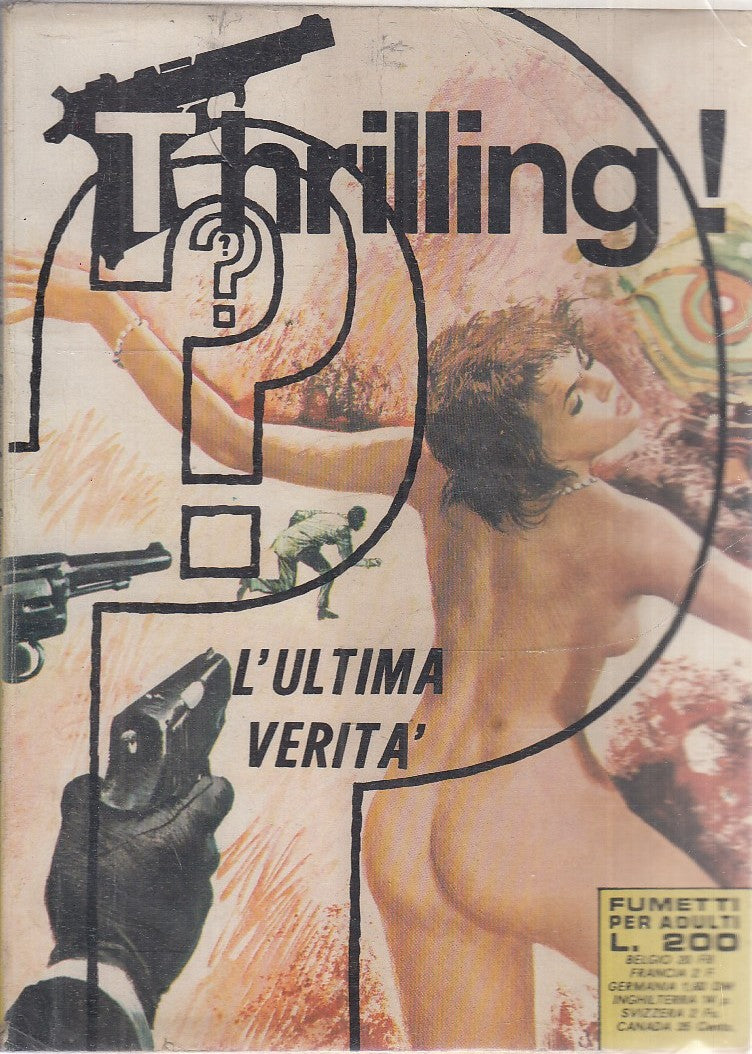 FP- THRILLING N.10 ANNO II L'ULTIMA VERITA' -- ELVIPRESS - 1973 - B - TFX