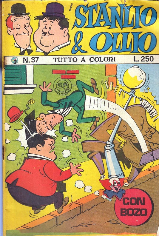 FC- STANLIO & OLLIO N.37 TUTTO A COLORI -- IL PICCHIO - 1975 - S - TFX