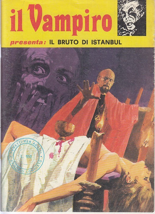 FP- IL VAMPIRO PRESENTA N.1 ANNO IV BRUTO ISTANBUL -- EDIFUMETTO - 1975 - S- TFX