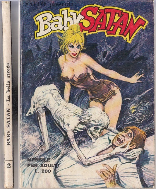 FP- BABY SATAN N.2 LA BELLA STREGA -- SOC. INIZIATIVE EDITORIALI - 1976 - B- TFX