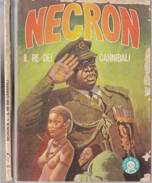 FP- NECRON N.9 IL RE DEI CANNIBALI - MAGNUS - EDIFUMETTO - 1981 - B - TFX