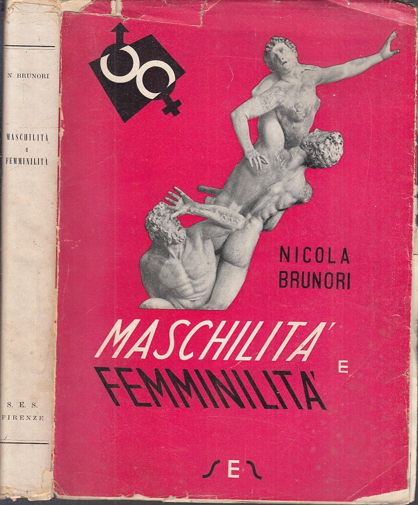 LZ- MASCHILITA' E FEMMINILITA'- BRUNORI- SANSONI- SCIENTIFICHE-- 1952- BS-XFS116
