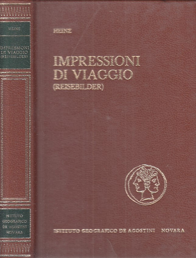 LS- IMPRESSIONI DI VIAGGIO (REISEBILDER)- HEINE- DE AGOSTINI--- 1972- CS- YFS569