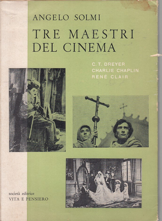 LZ- TRE MAESTRI DEL CINEMA DREYER CHAPLIN CLAIR -- VP --- 1953 - BS - ZFS475