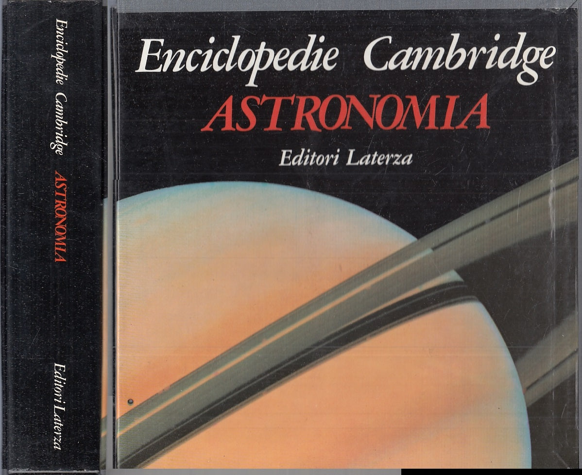 LZ- ENCICLOPEDIE CAMBRIDGE ASTRONOMIA-- LATERZA- GRANDI OPERE-- 1981- CS- ZFS754