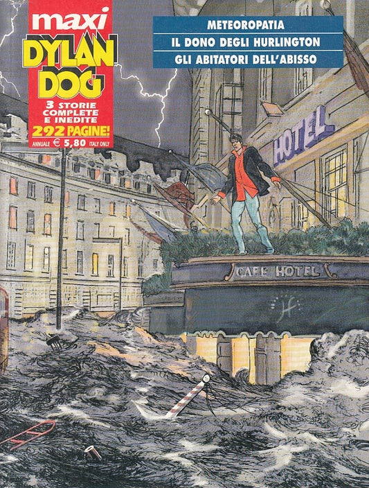 FB- DYLAN DOG MAXI N.10 METEOROPATIA HURLINGTON -- BONELLI - 2007 - B - TBX