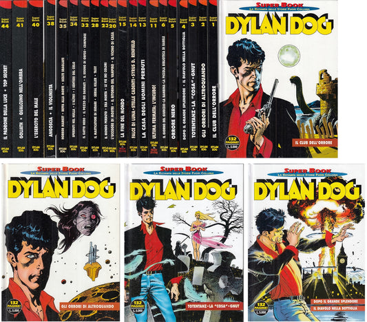 FB- DYLAN DOG SUPER BOOK LOTTO 20 VOLL. N.1/44 -- BONELLI --- 1997 - C - YFS999