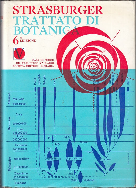 LZ- TRATTATO DI BOTANICA - STRASBURGER - VALLARDI --- 1983 - CS - ZFS514