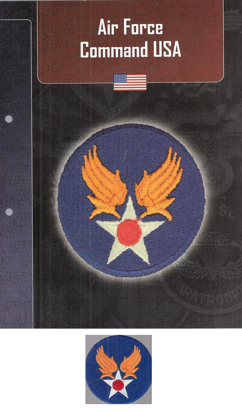 CM- DISTINTIVI MILITARI USA - GAGLIARDETTO WW2 - AIR FORCE COMMAND