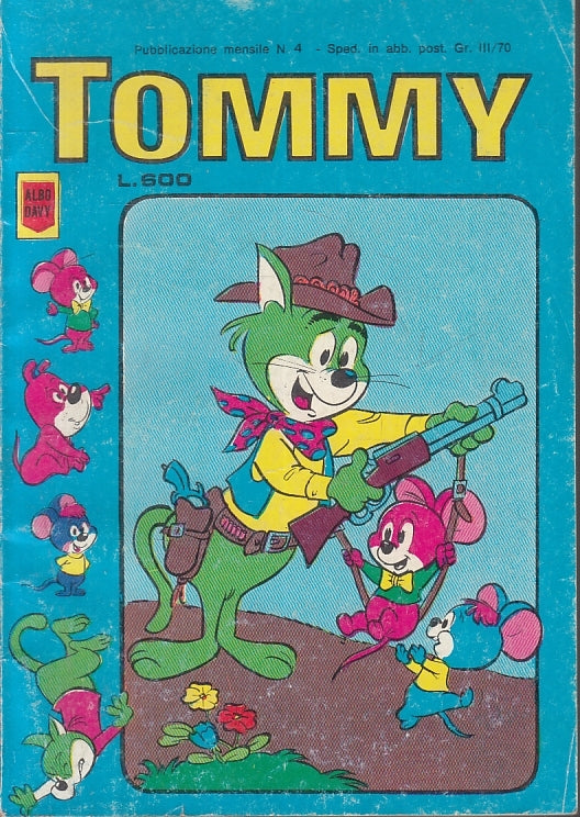 FC- TOMMY N.4 COMICO -- BIANCONI - 1981 - B - TMX