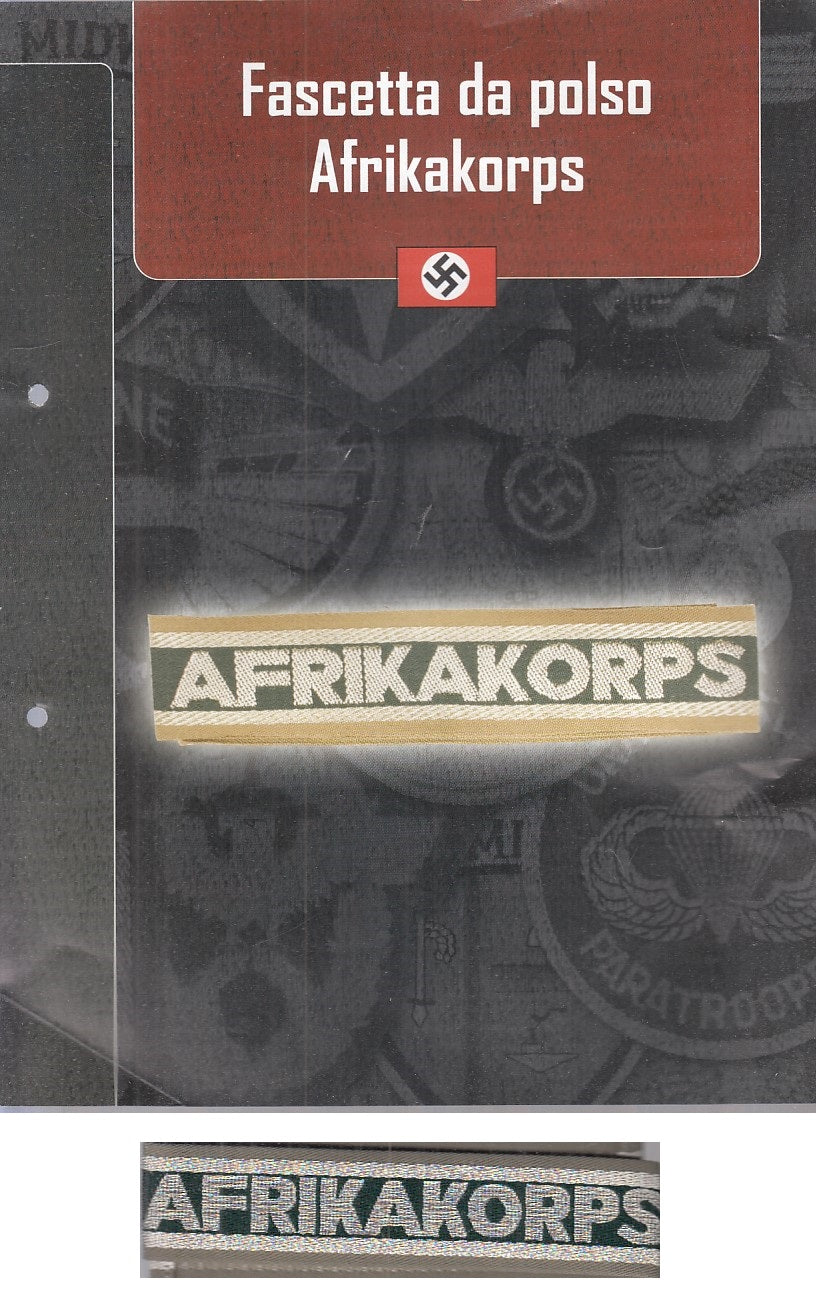 CM- DISTINTIVI MILITARI - GAGLIARDETTO WW2 - GERMANIA- AFRIKAKORPS