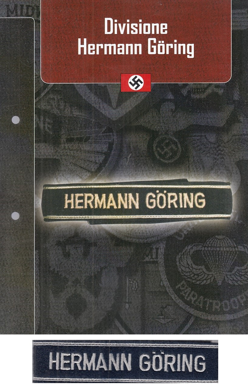 CM- DISTINTIVI MILITARI - GAGLIARDETTO WW2 - GERMANIA- DIVISIONE HERMANN GORING