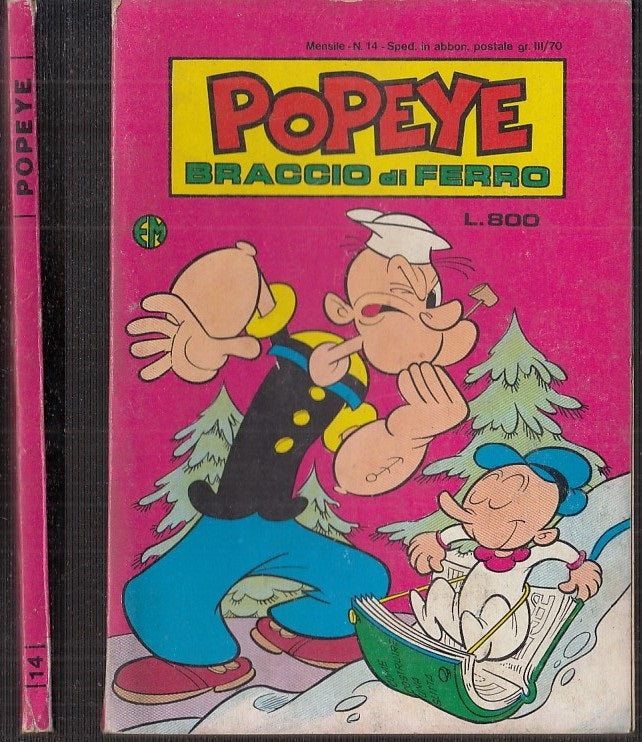 FC- POPEYE N.14 COMICO -- METRO - 1983 - B - TMX